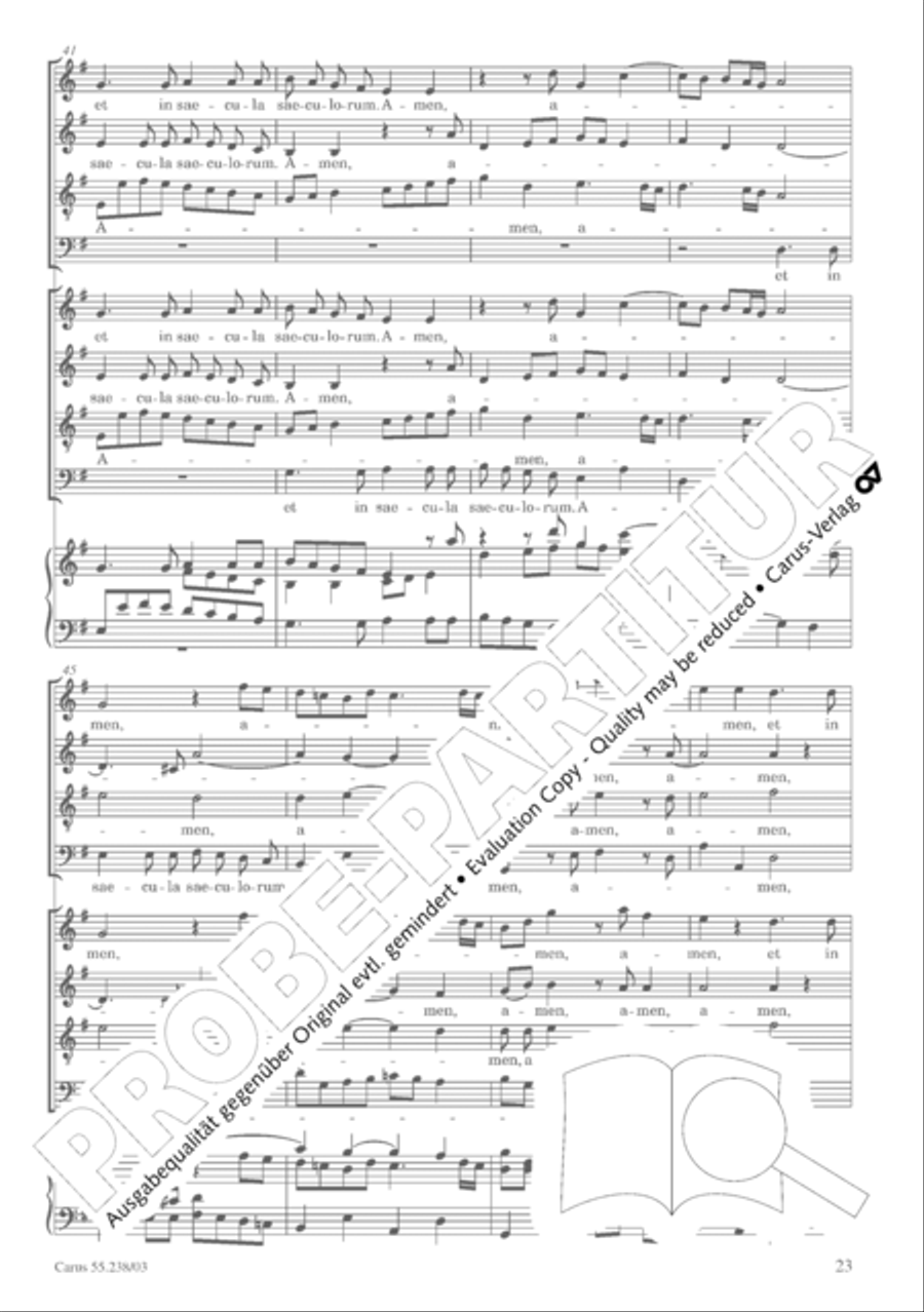 Nisi Dominus Nisi Dominus SSATB scores gallery preview page 26