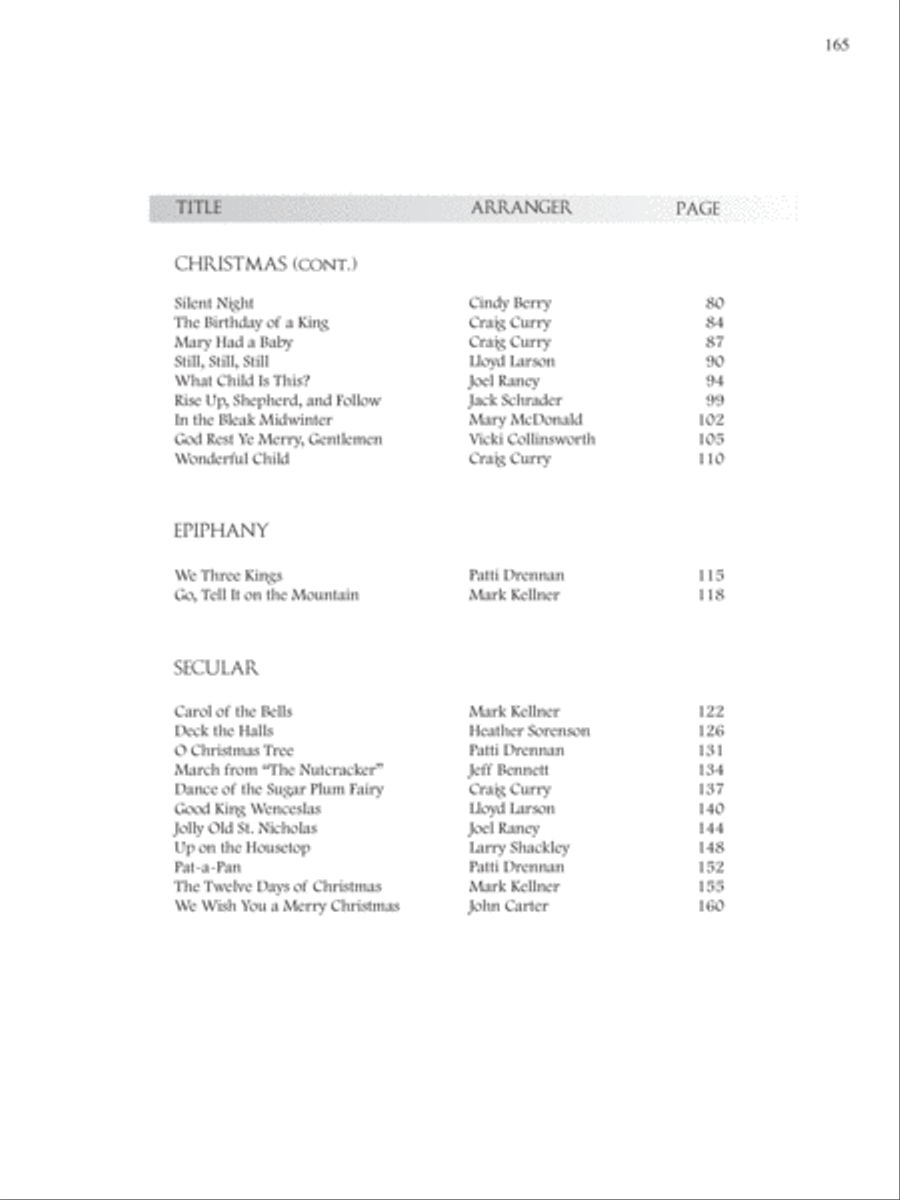 The Essential Collection for Christmas Piano Solo scores gallery preview page 6