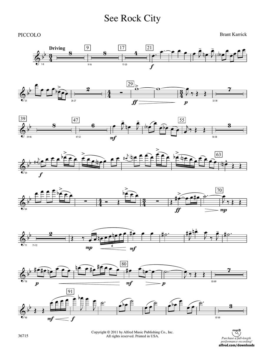 See Rock City: Piccolo