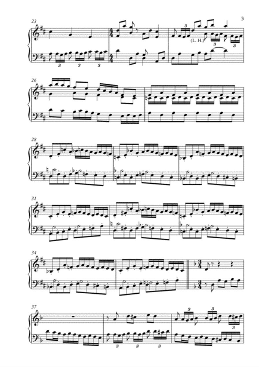 Rainy Day Piano Solo scores gallery preview page 3
