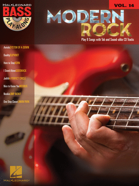 Modern Rock (Bass Play-Along Volume 14)