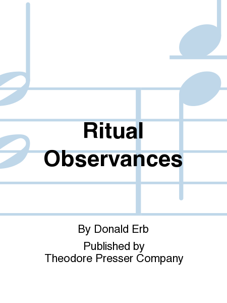 Ritual Observances