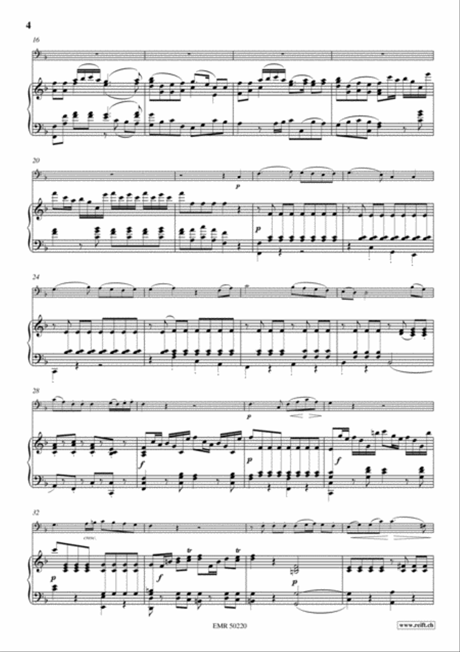 Concerto No. 1 Bass Recorder scores gallery preview page 5