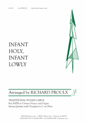 Book cover for Infant Holy, Infant Lowly