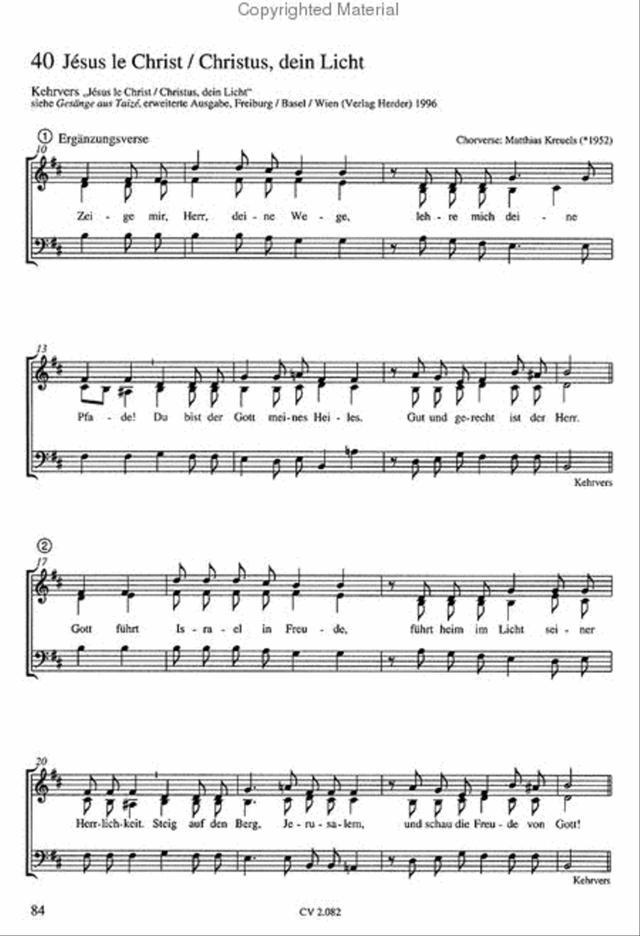 Chorbuch Advent Choir scores gallery preview page 6