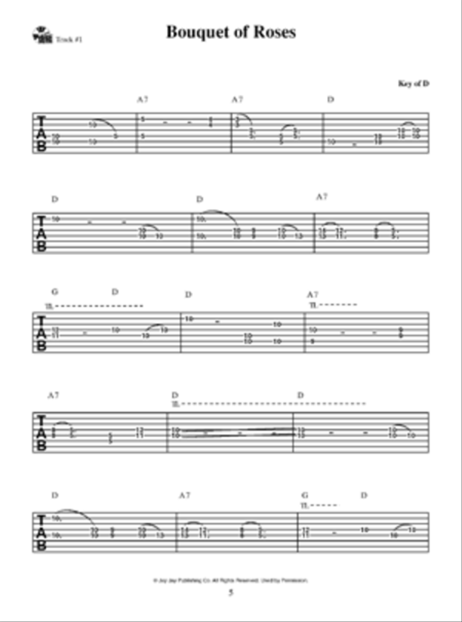 Little Roy Wiggins - Memory Time Electric Guitar scores gallery preview page 5