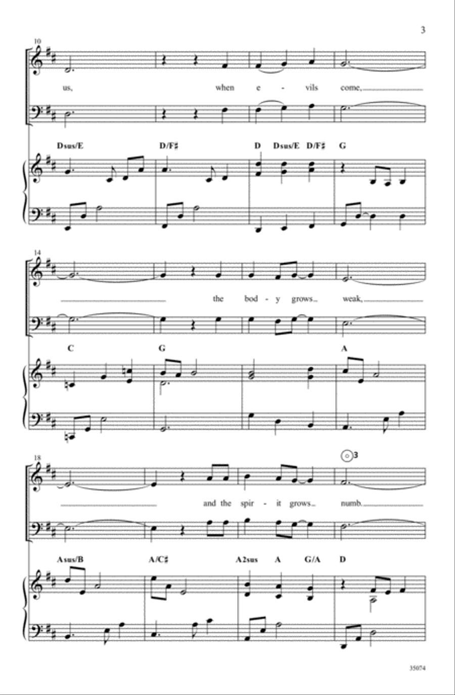 Wings of a Dove Choir scores gallery preview page 2