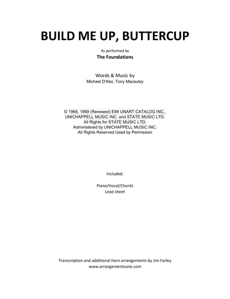 Build Me Up, Buttercup image number null