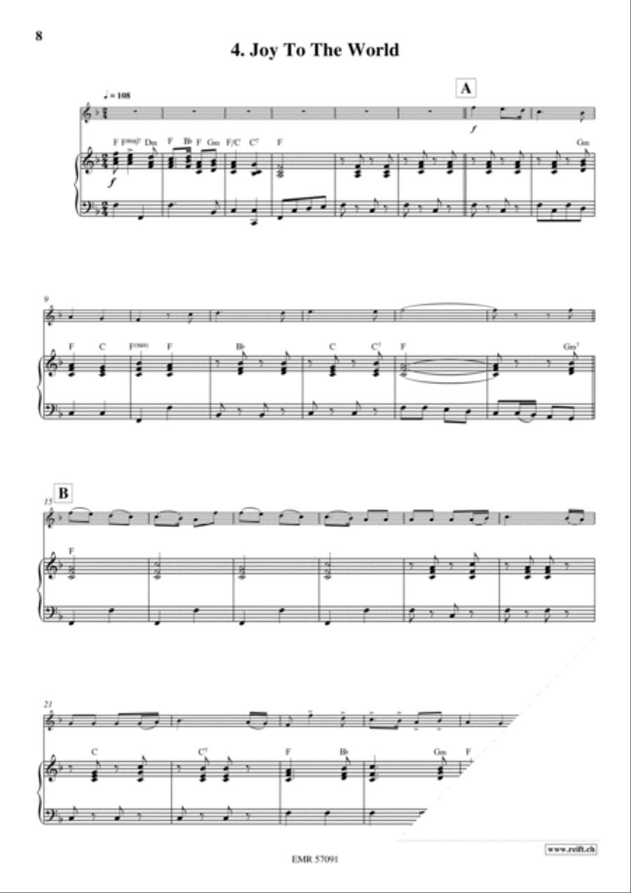 18 Christmas Songs Soprano Recorder scores gallery preview page 7