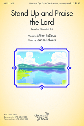 Book cover for Stand Up and Praise the Lord