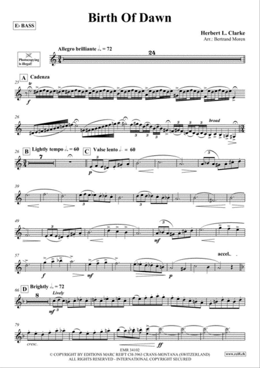 Birth Of Dawn Piano Accompaniment scores gallery preview page 2