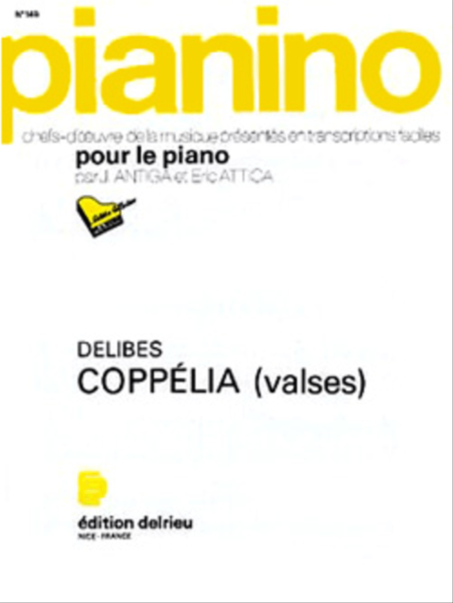 Coppelia: Valses - Pianino 145 Piano Solo scores gallery preview page 1