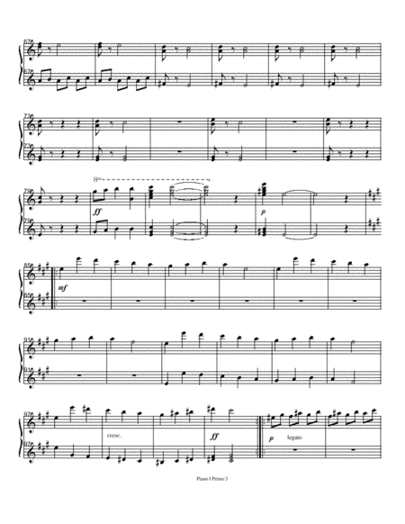 Dvorak Slavonic Dance C Major, Op 46 No. 1
