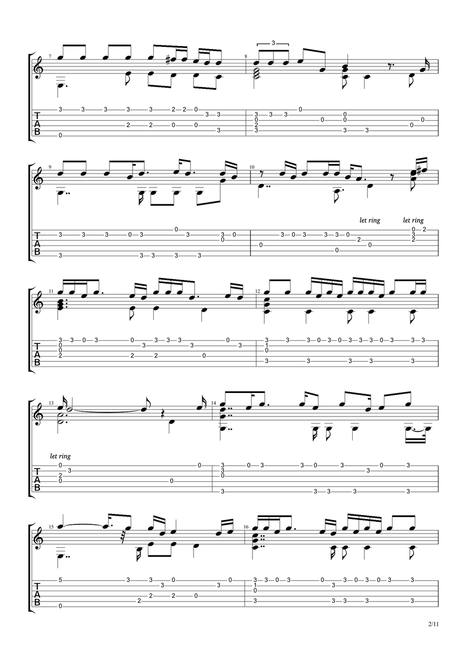 What It Takes Acoustic Guitar scores gallery preview page 3