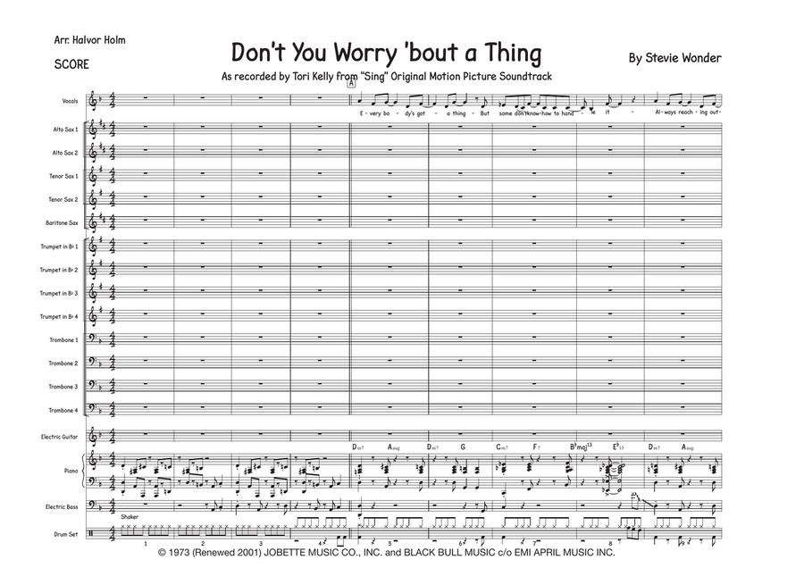 Book cover for Don't You Worry 'bout A Thing