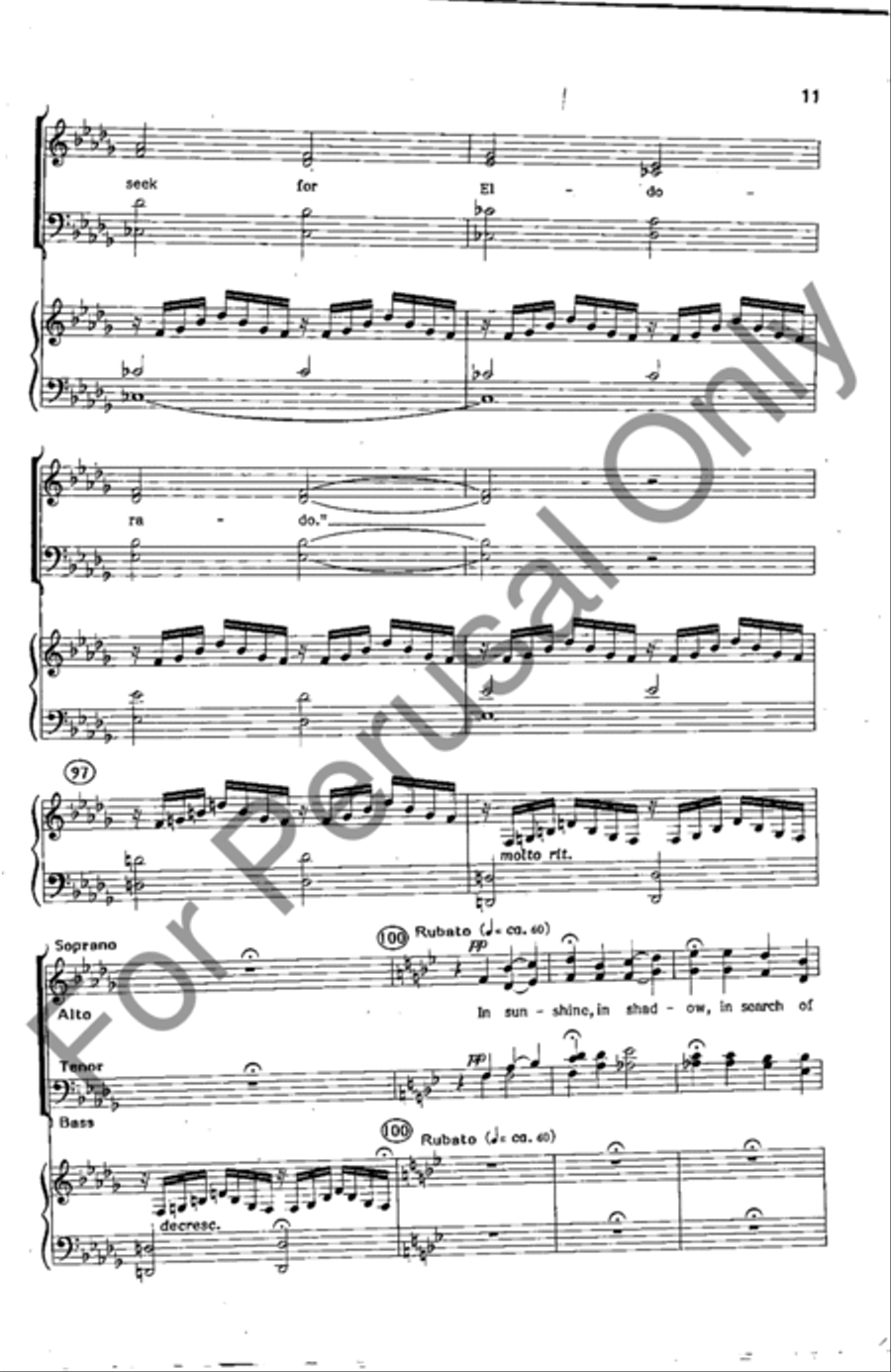 Eldorado 4-Part scores gallery preview page 11