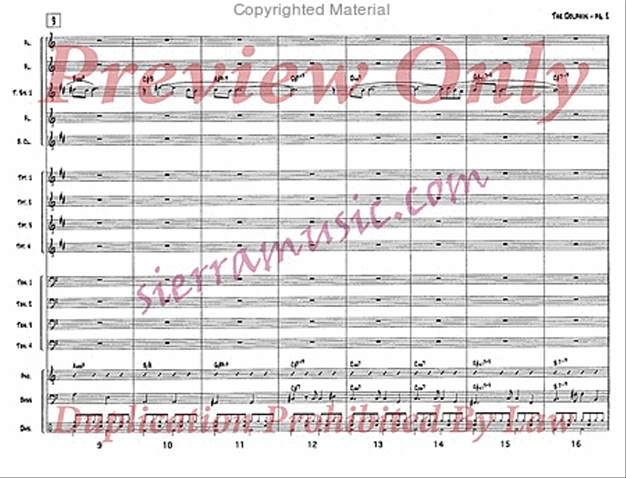 The Dolphin Big Band scores gallery preview page 3