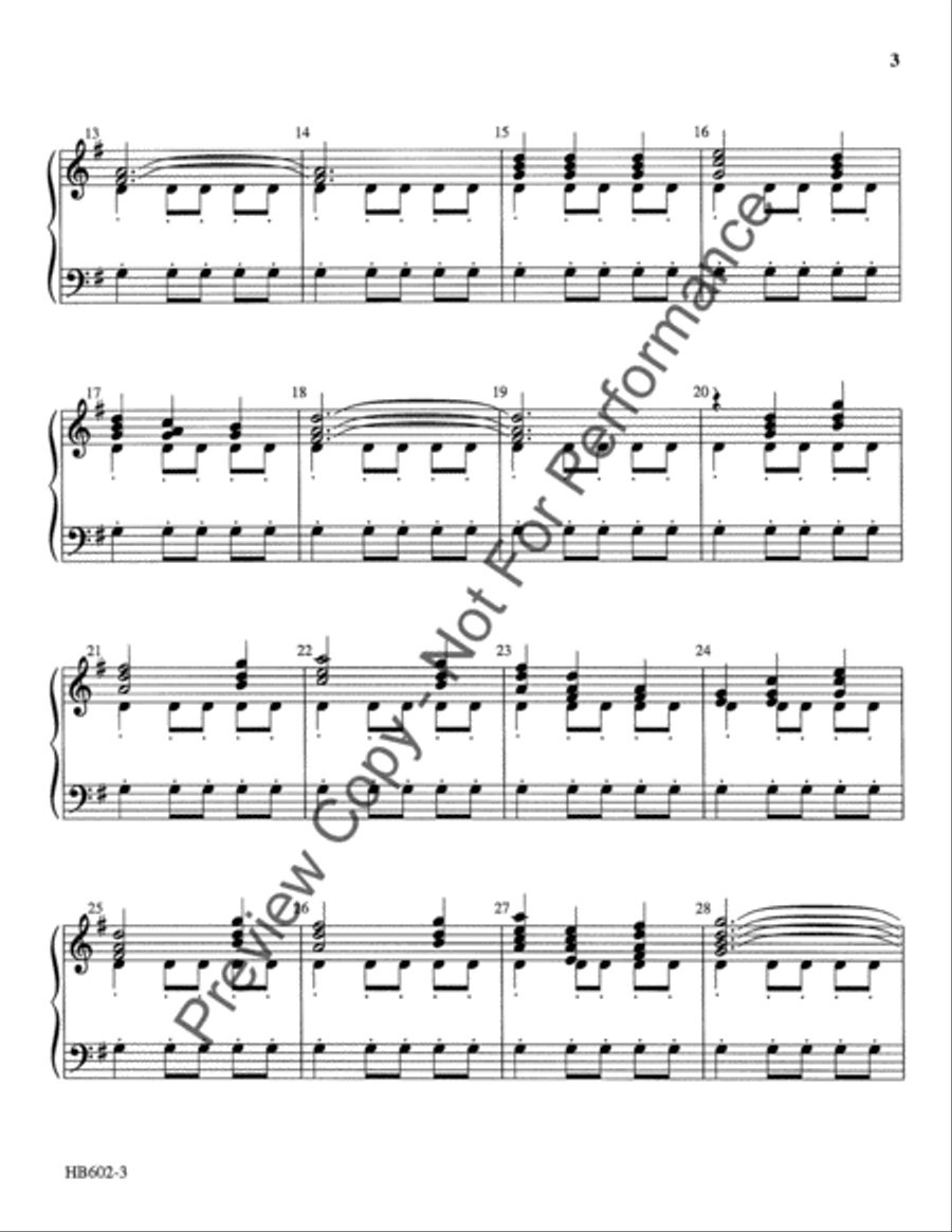 The Strife Is O'er - Hurlbutt 3-Octaves scores gallery preview page 4