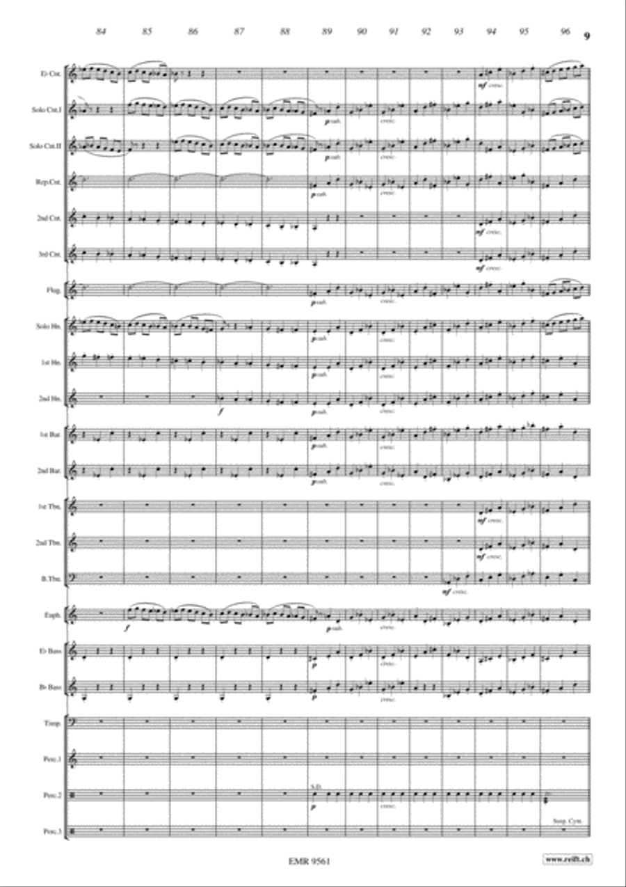 Spartacus Spartacus Brass Band scores gallery preview page 10