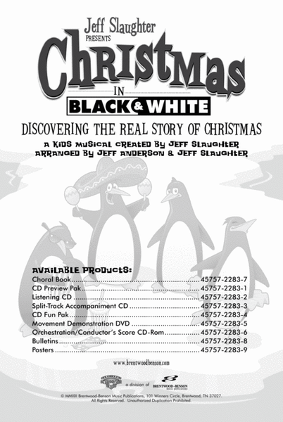 Christmas In Black & White Split Track Accompaniment Cd image number null