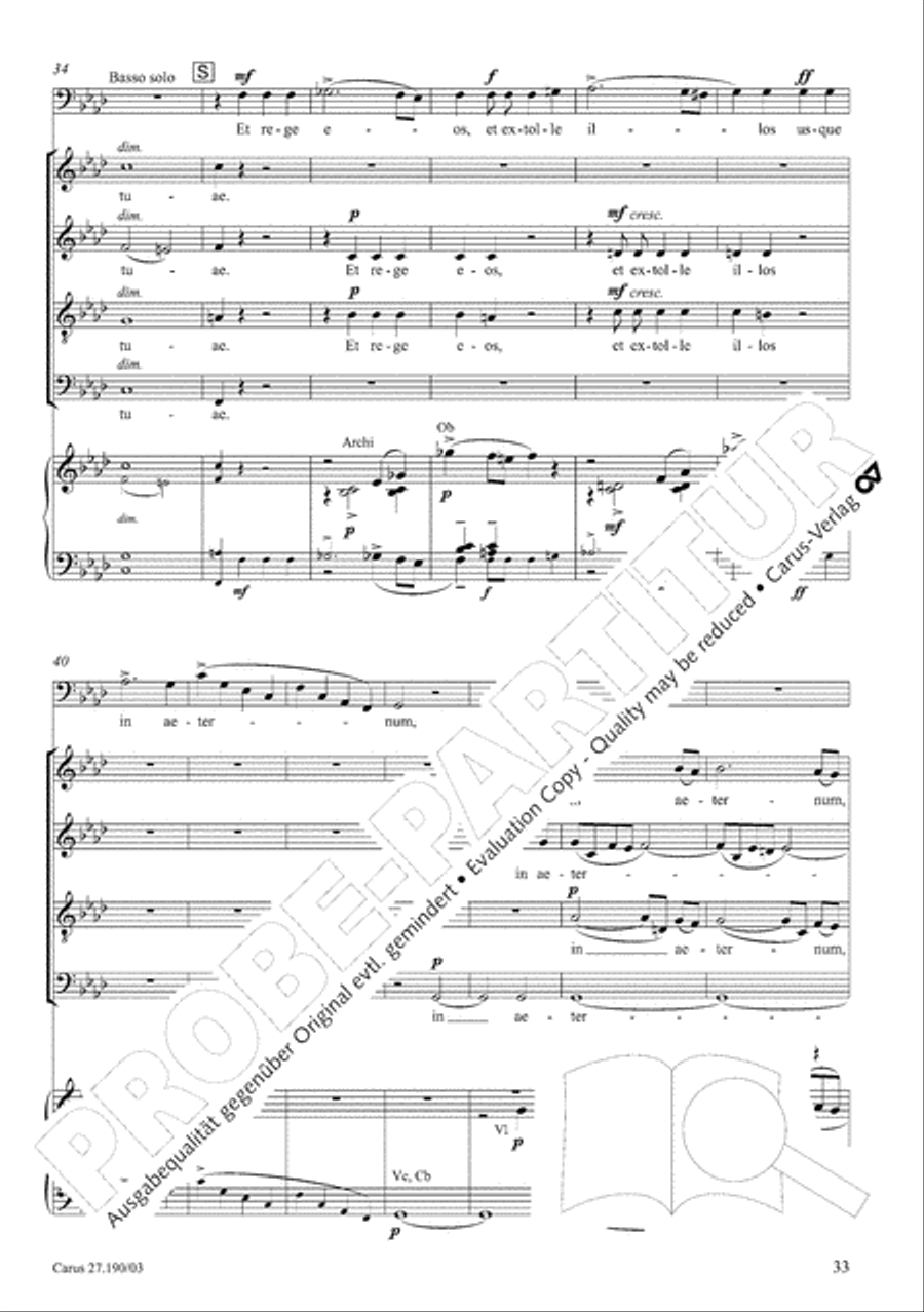 Te Deum 4-Part scores gallery preview page 34