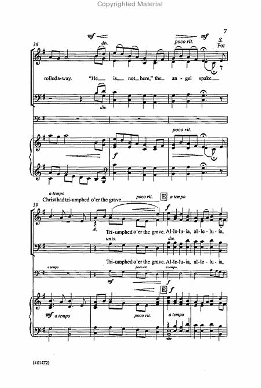 Three Gardens - SATB Three Gardens - SATB 4-Part scores gallery preview page 3