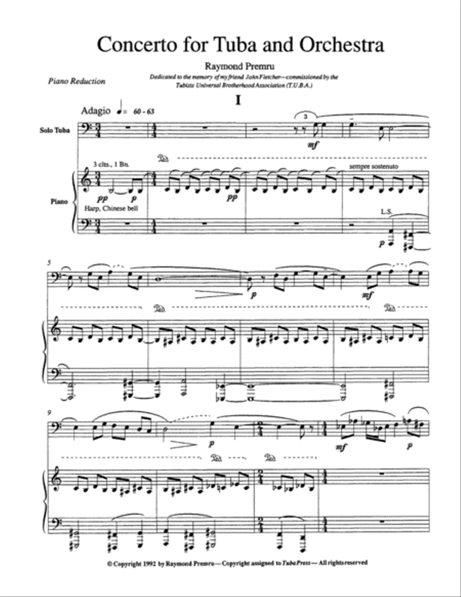 Concerto Concerto Tuba scores gallery preview page 2