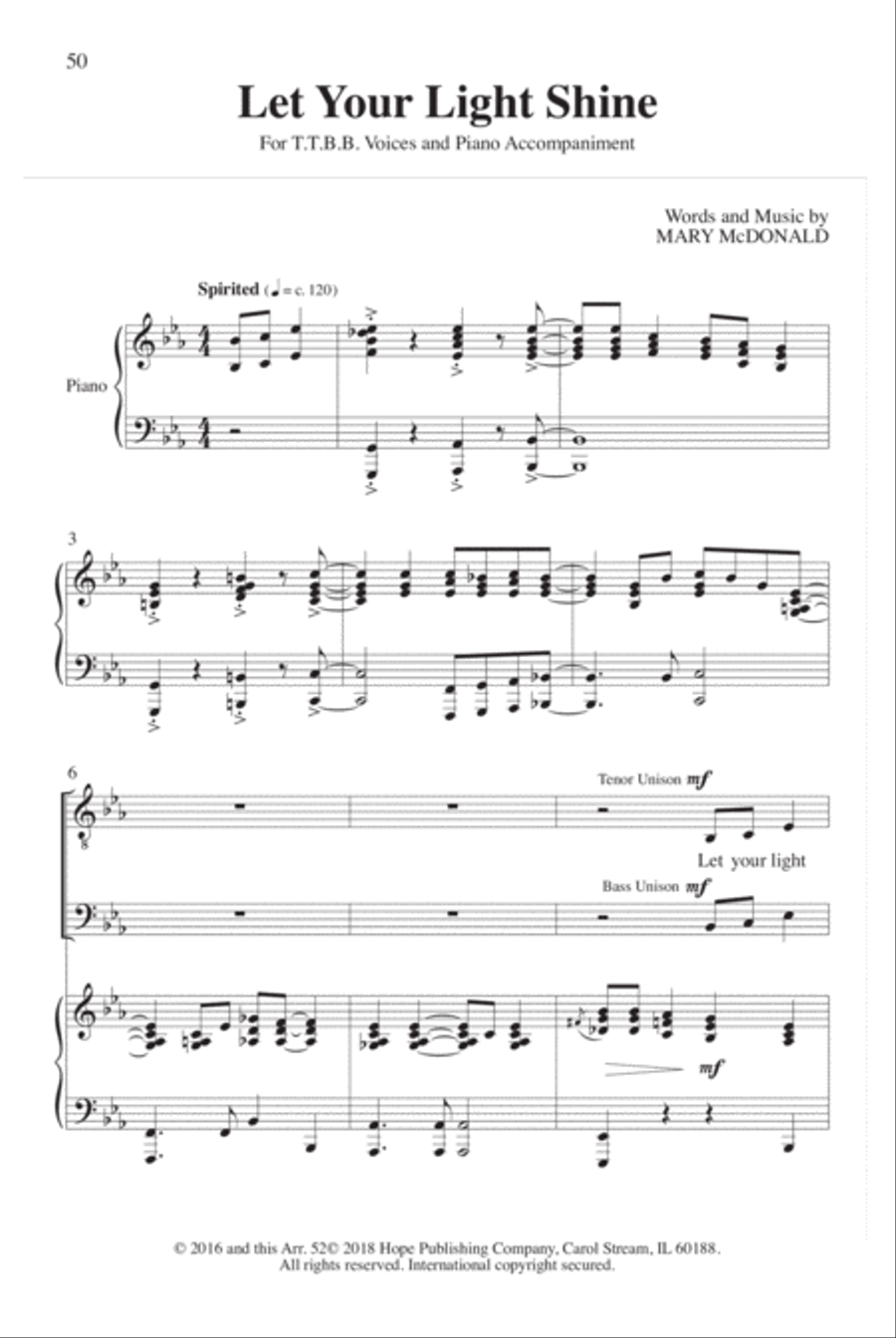 Singing Men, Vol. 7 TTBB scores gallery preview page 8