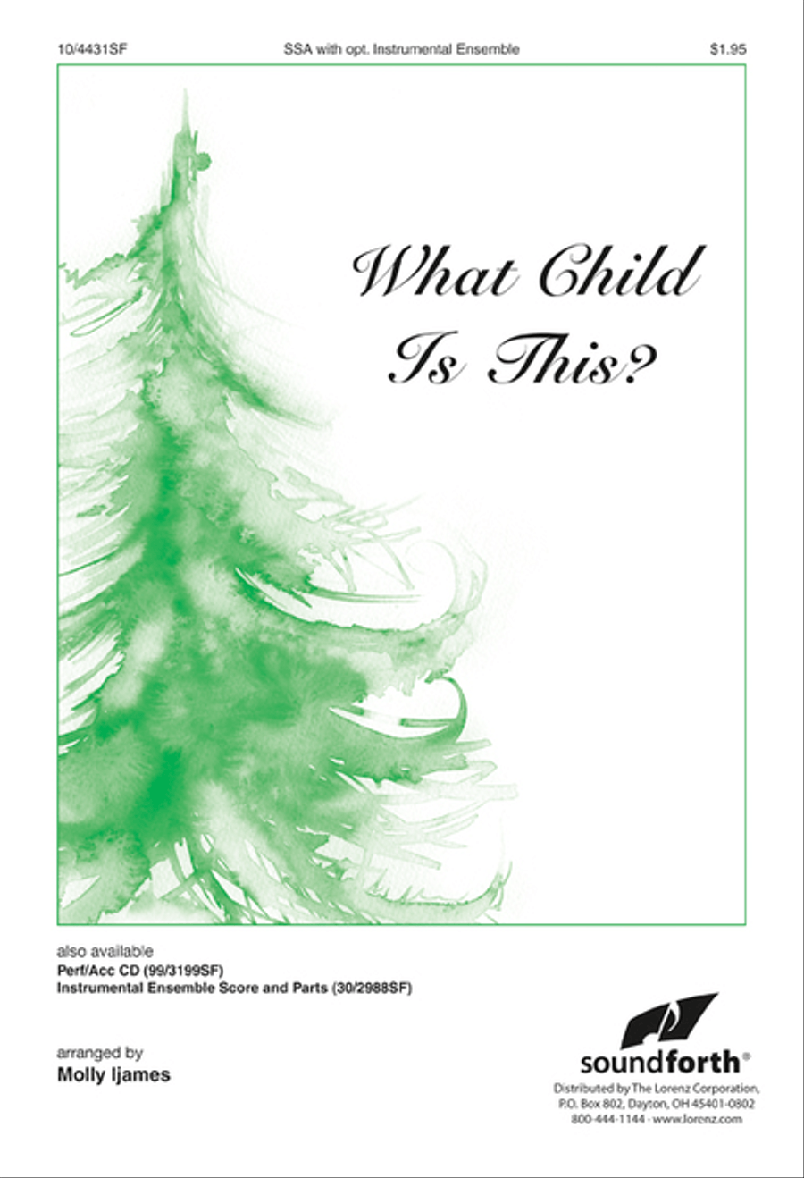 What Child Is This? What Child Is This? SSA scores gallery preview page 1