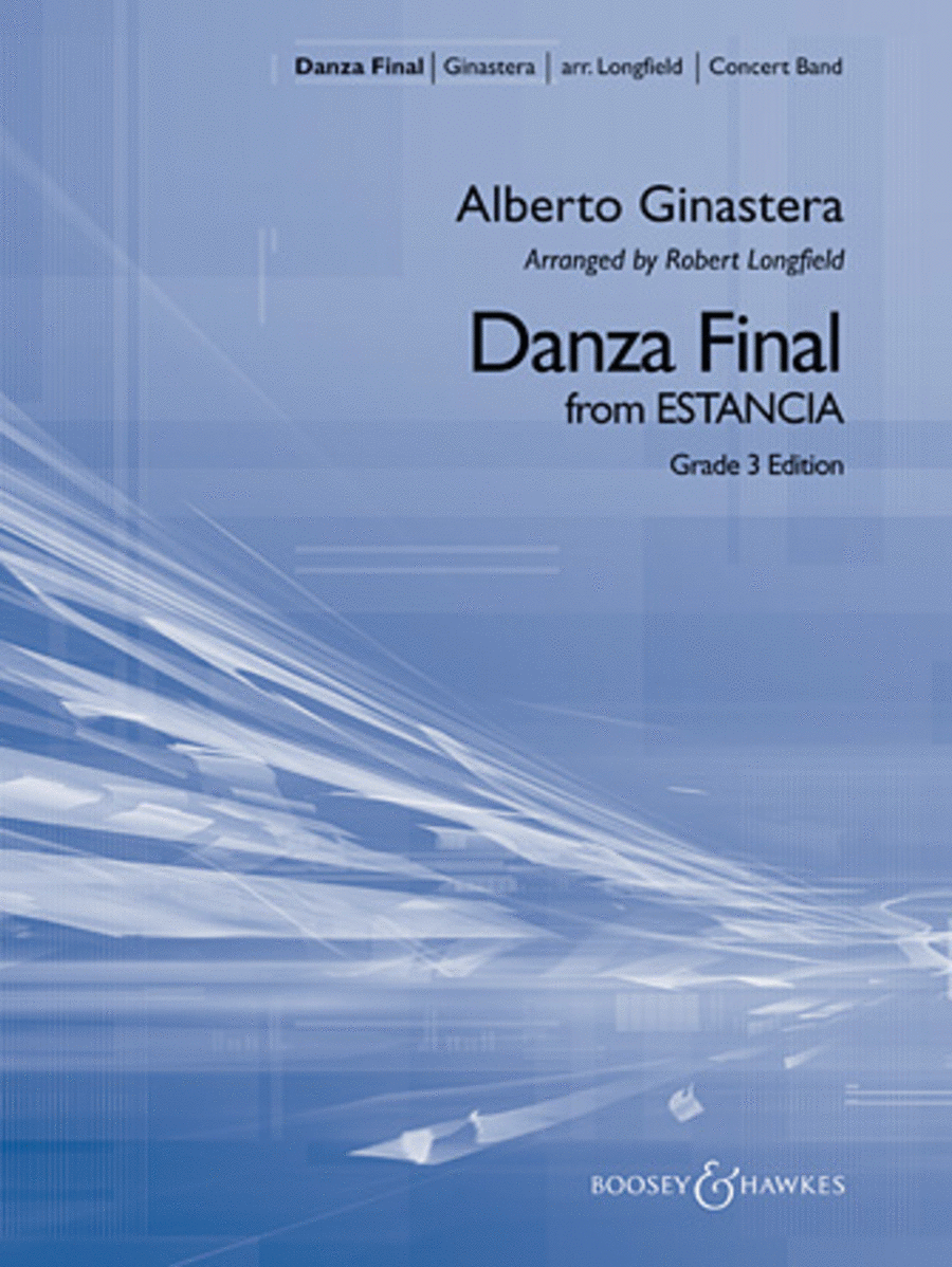 Danza Final (from Estancia) Concert Band scores gallery preview page 1