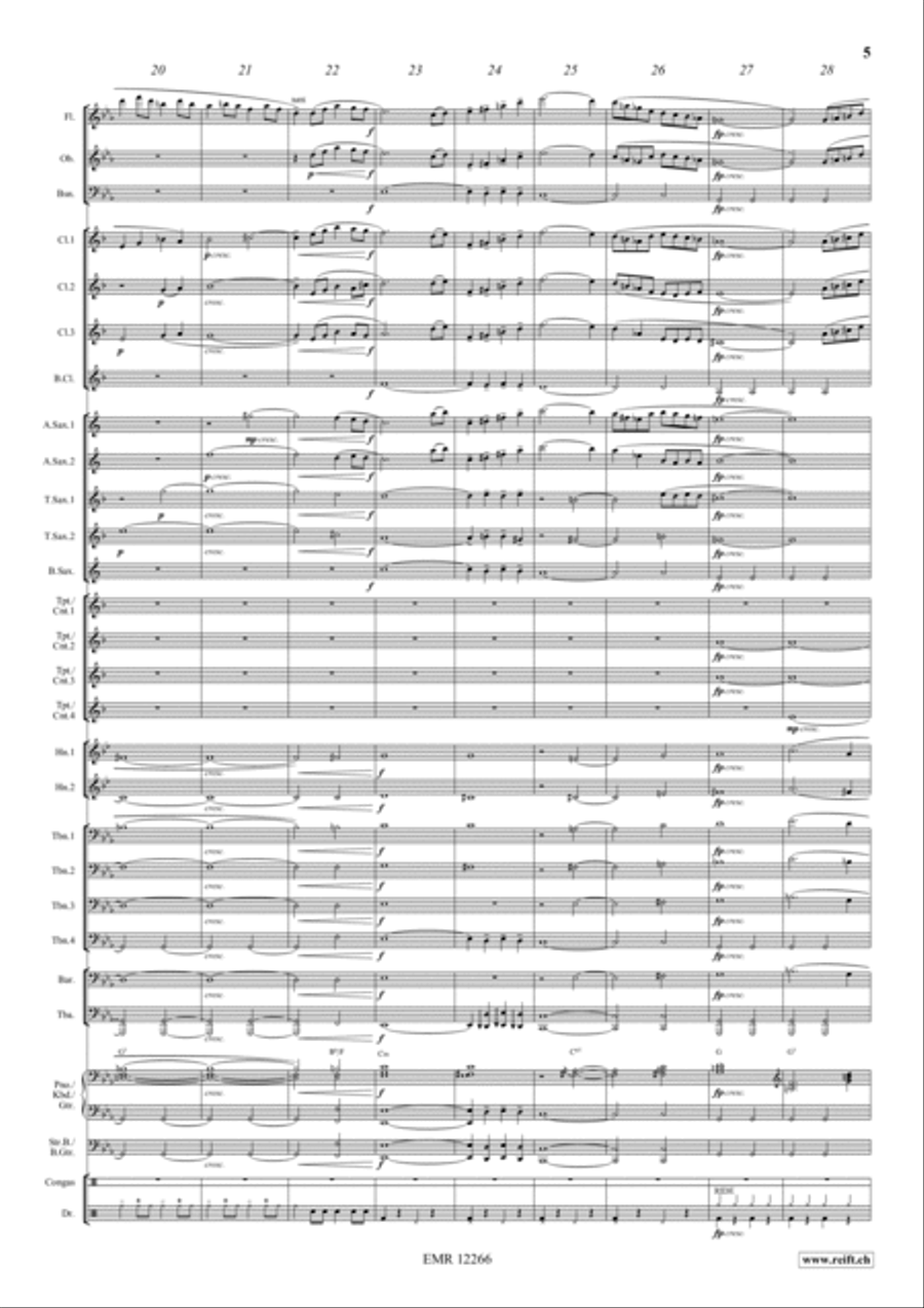Gipsy Concert Band scores gallery preview page 5