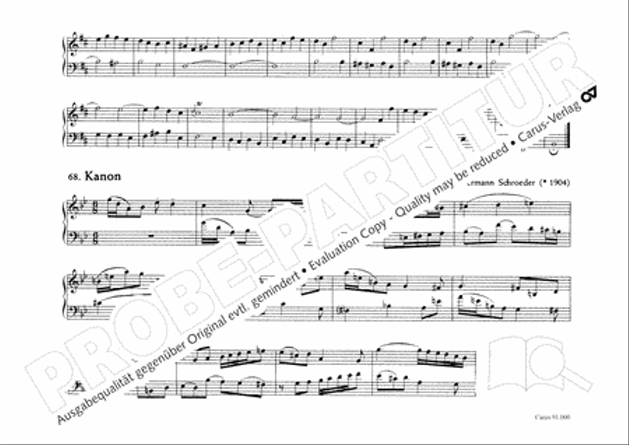 Orgelschule Orgelschule Organ scores gallery preview page 58