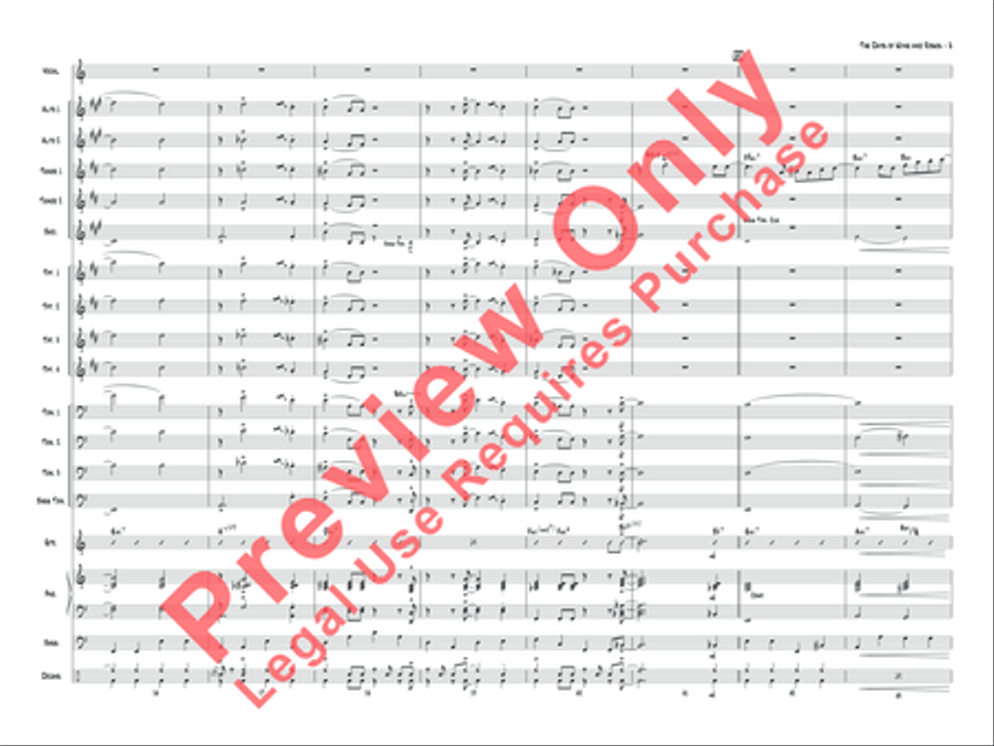 The Days of Wine and Roses Jazz Ensemble scores gallery preview page 29