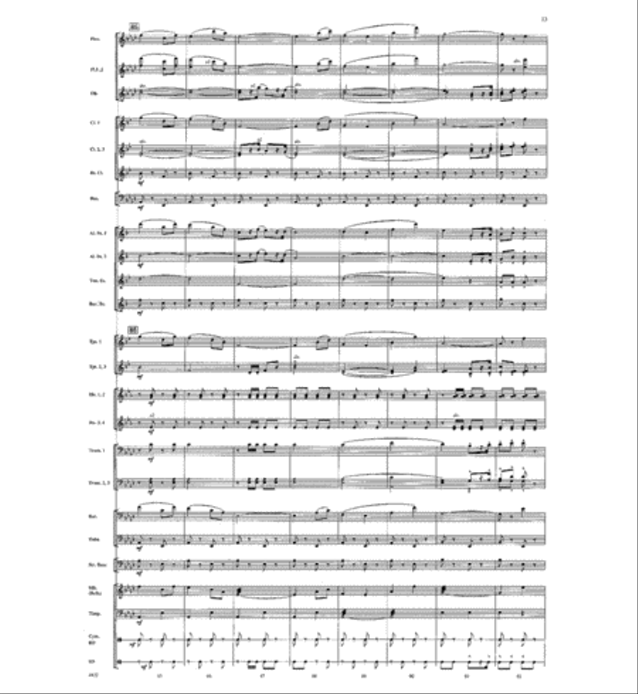 Under the Double Eagle Concert Band scores gallery preview page 12