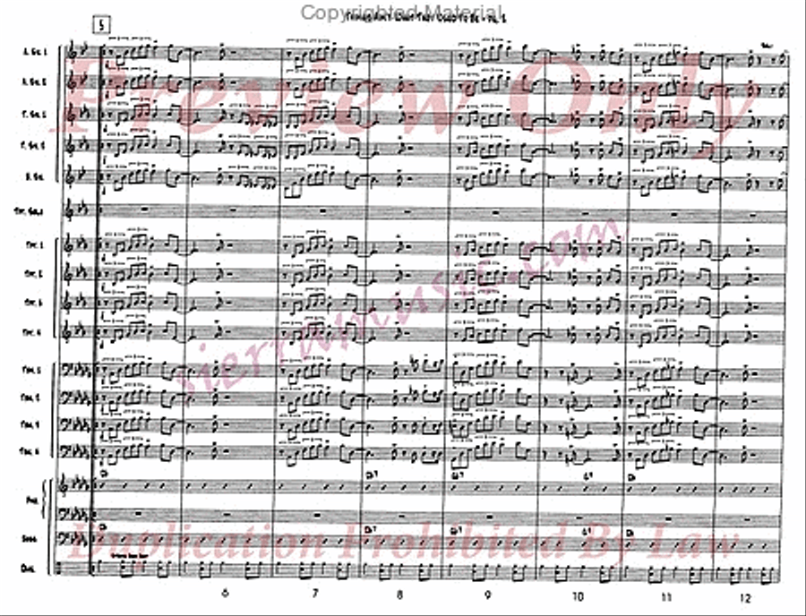 Things Ain't What They Used To Be Jazz Ensemble scores gallery preview page 3