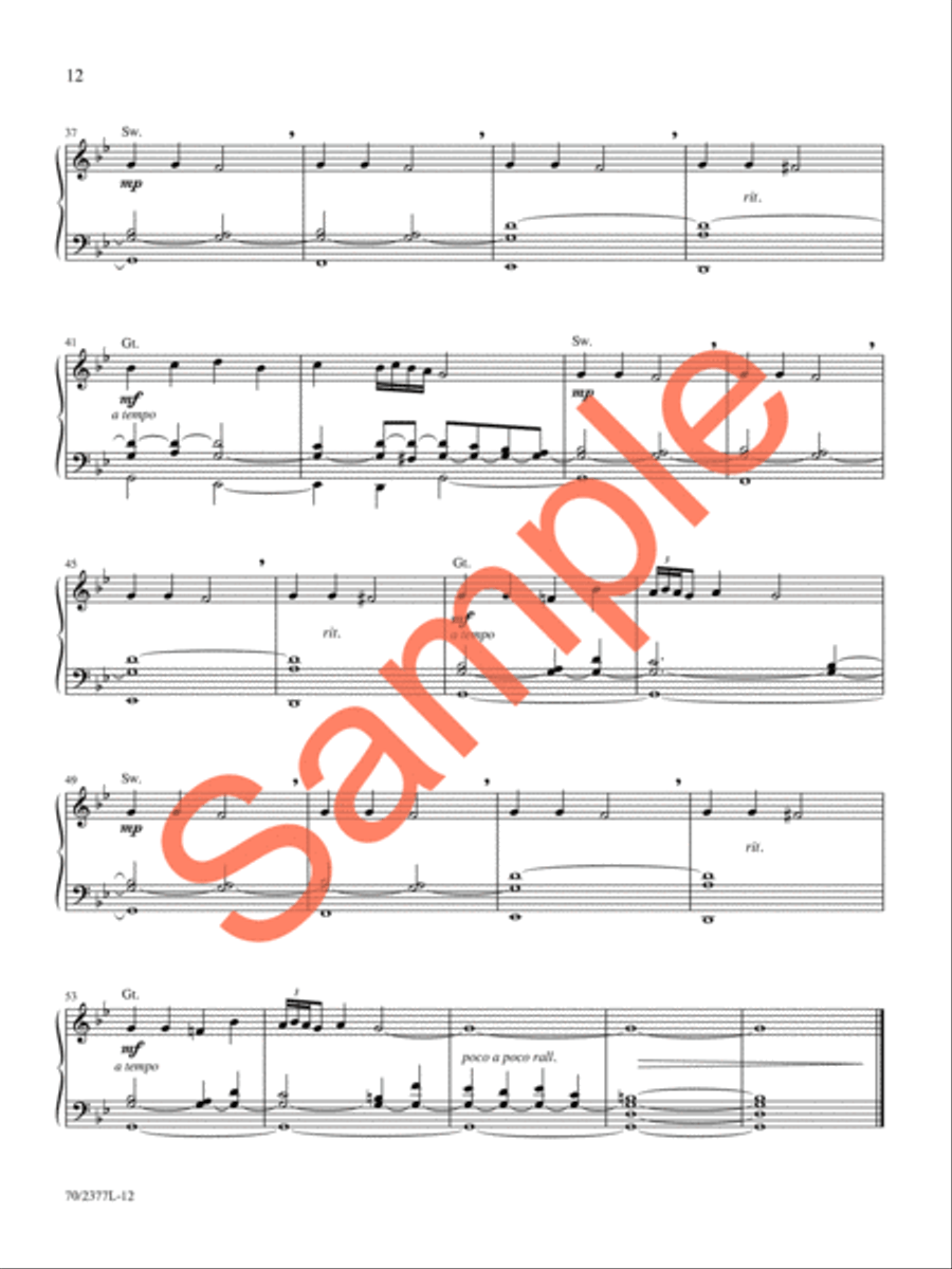 Seasonal Expressions Organ Solo scores gallery preview page 9