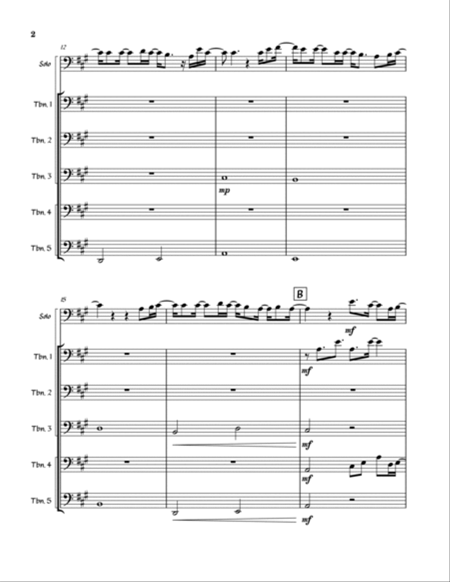 Little Wonders Brass Ensemble scores gallery preview page 2