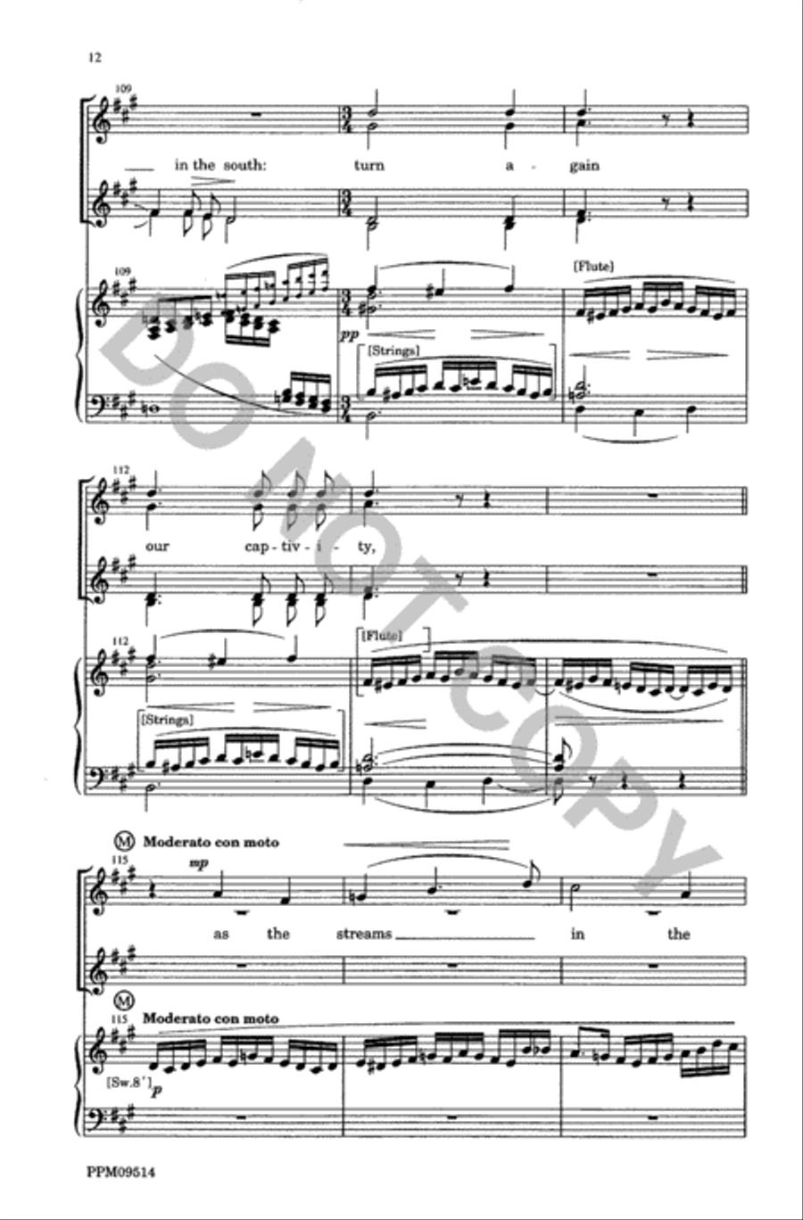 By the Rivers of Babylon SSAA scores gallery preview page 13
