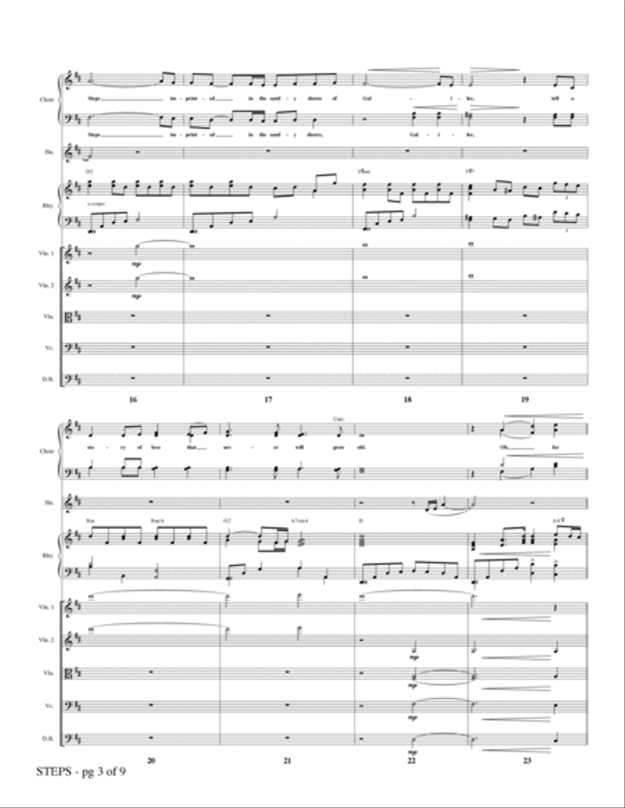 Steps - Full Score Steps - Full Score Choir scores gallery preview page 3