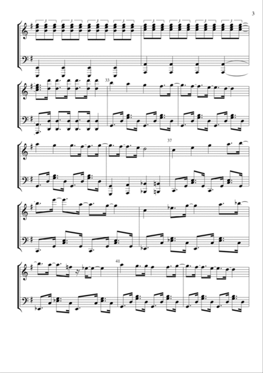 All I Want For Christmas Is You Piano Solo scores gallery preview page 3