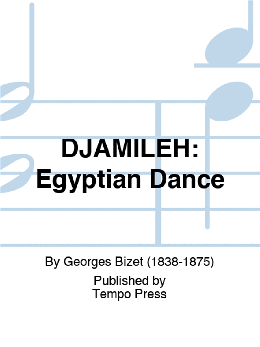 DJAMILEH: Egyptian Dance DJAMILEH: Egyptian Dance Set of Parts scores gallery preview page 1
