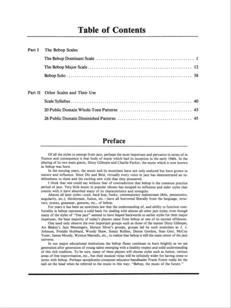 How to Play Bebop, Volume 1 Textbook scores gallery preview page 2