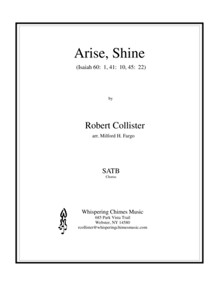 Book cover for Arise, Shine