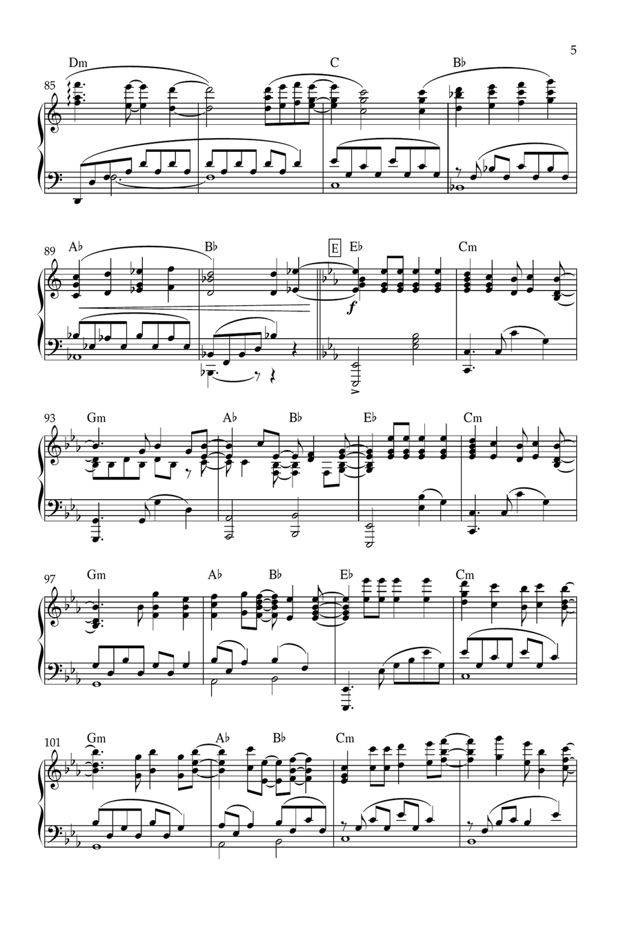 Abenteuerland Piano Solo scores gallery preview page 5