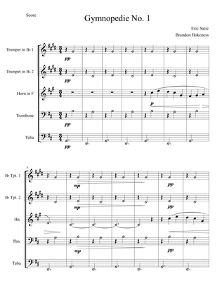 Gymnopedie No.1 - Brass Quintet