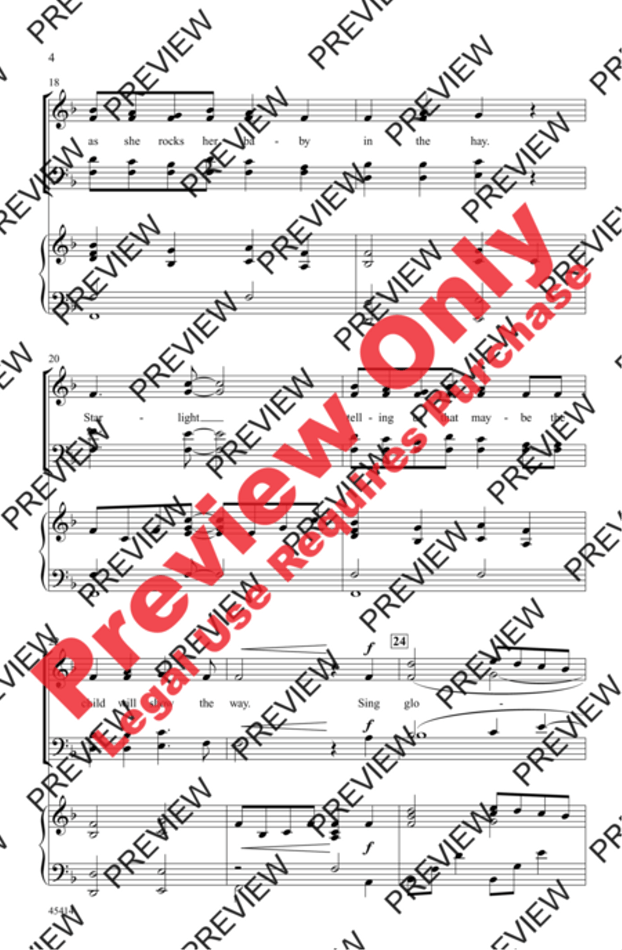 Starlight - SoundTrax CD (CD only) Choir scores gallery preview page 4