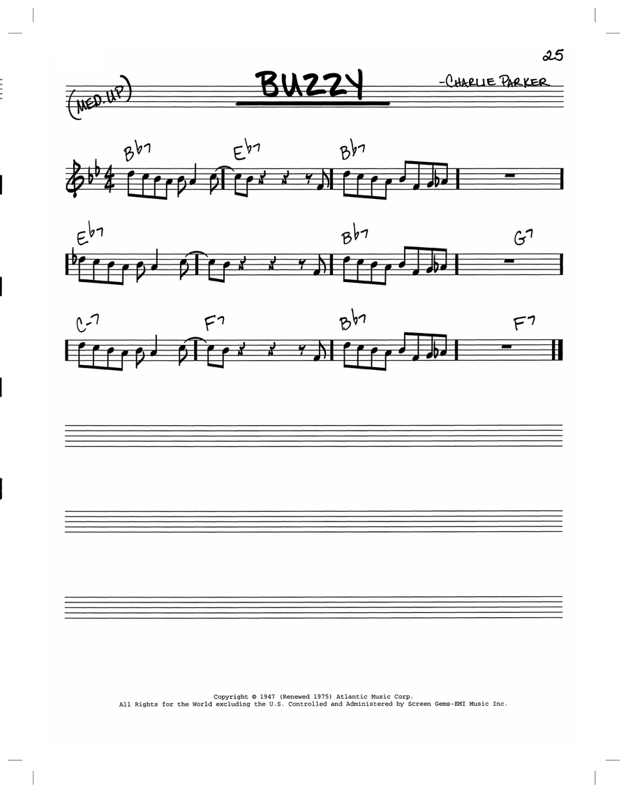 Buzzy C Instrument scores gallery preview page 1