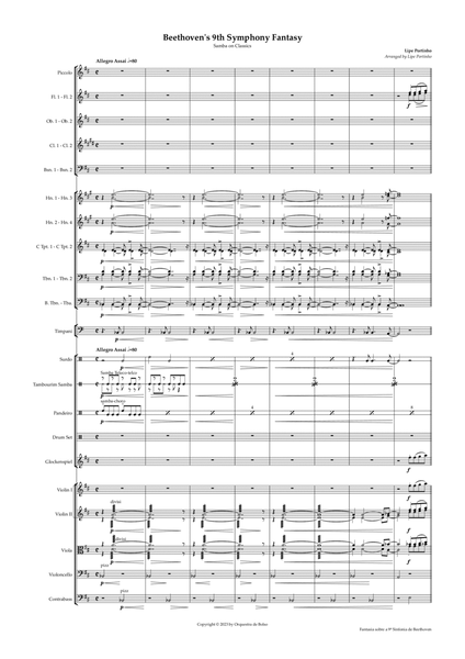 Beethoven's 9th Symphony on Samba Fantasy image number null