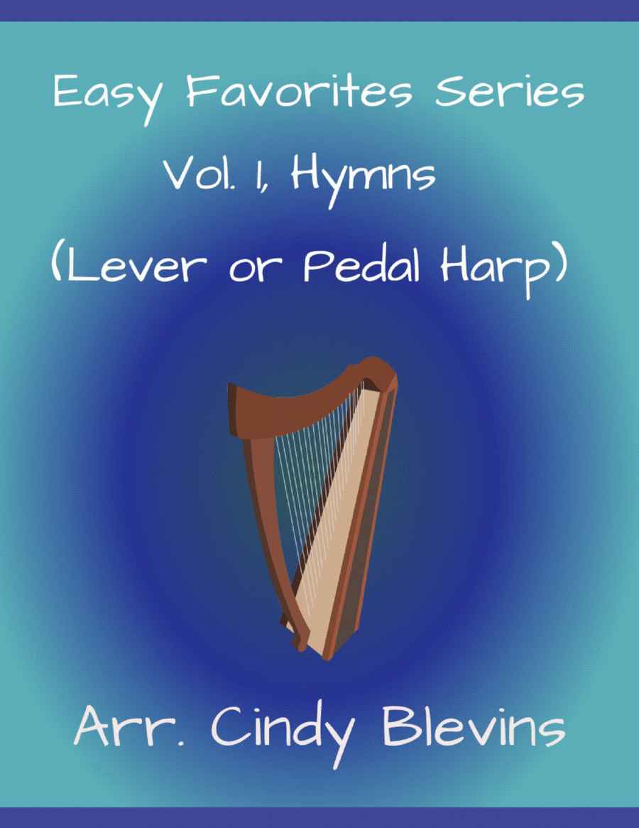 Easy Favorites, Vol. 1, Hymns, harp solos Celtic Harp scores gallery preview page 1