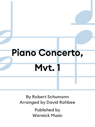 Piano Concerto, Mvt. 1